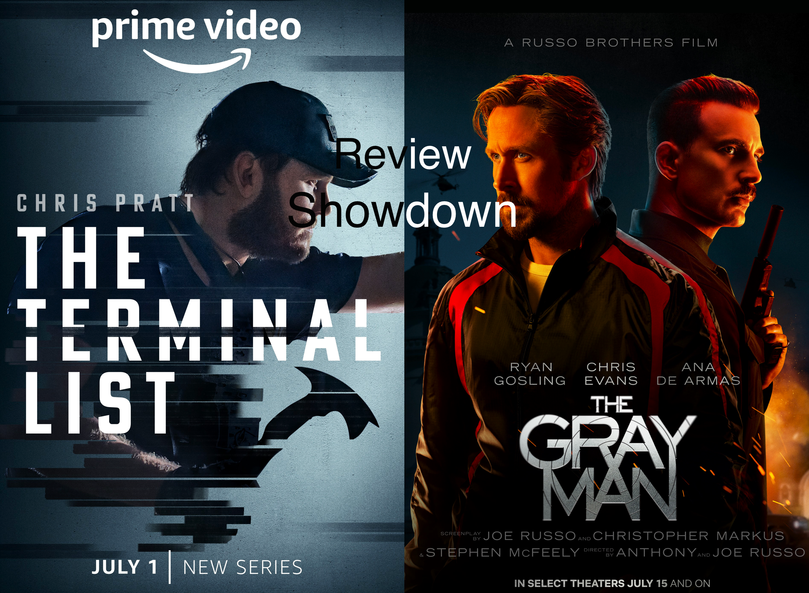 Review Showdown: The Gray Man (Netflix) vs. The Terminal List (Prime Video)